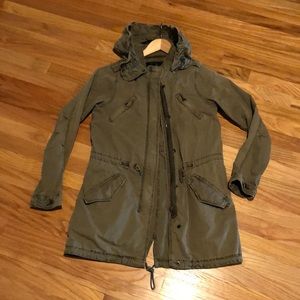 Maison Scotch Khaki utility jacket